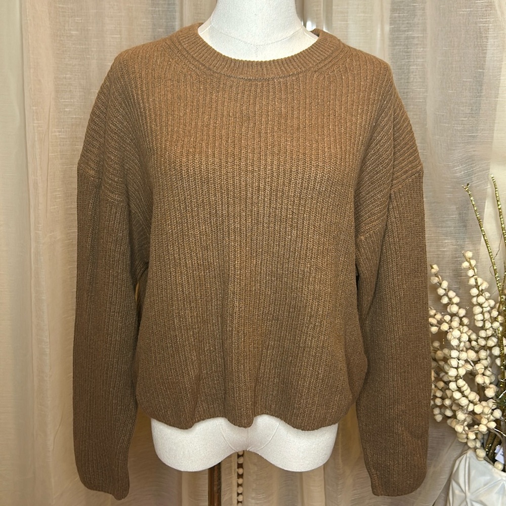 GAP Sweater Camel Cashsoft XS Dolman Sleeve